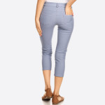 Wholesale original standard pocket capri jegging classic silhouette constructio