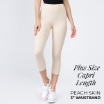 Wholesale plus Mix Brand peach skin capris seamless chic must have every wardro