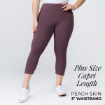 Wholesale plus Mix Brand peach skin capris seamless chic must have every wardro