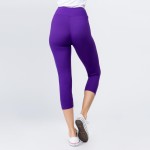 Wholesale mix Brand peach skin capris seamless chic must have every wardrobe li