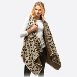 Wholesale leopard print vest One fits most Acrylic