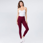 Wholesale mix Brand peach skin leggings seamless chic must have every wardrobe