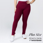 Wholesale plus Mix Brand peach skin leggings seamless chic must have every ward