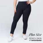 Wholesale plus Mix Brand peach skin leggings seamless chic must have every ward