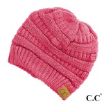 Wholesale c C Hat Solid ribbed beanie Original beanie Acrylic One fits most Matc