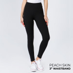 Wholesale mix Brand peach skin leggings seamless chic must have every wardrobe