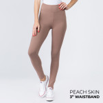 Wholesale mix Brand peach skin leggings seamless chic must have every wardrobe