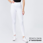 Wholesale mix Brand peach skin leggings seamless chic must have every wardrobe