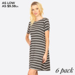 Wholesale comfy Tunic T Shirt Dress wear sexy casual day summer dress pair it le