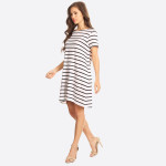 Wholesale comfy Tunic T Shirt Dress wear sexy casual day summer dress pair it le