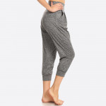 Wholesale women s Poly Brushed Cropped Harem Loose Fit Joggers Super Soft Brushe