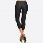 Wholesale original standard pocket jean Capri jegging classic silhouette constr