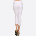 Wholesale original standard pocket jean Capri jegging classic silhouette constr