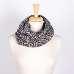 Wholesale marled knit infinity scarf acrylic