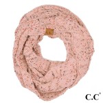 Wholesale sF Confetti knit cable C C infinity scarf acrylic Matches MB HAT G W L
