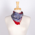 Wholesale paisley Mix Print Silky Scarf Polyester