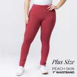 Wholesale plus Mix Brand peach skin leggings seamless chic must have every ward