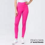 Wholesale mix Brand peach skin leggings seamless chic must have every wardrobe