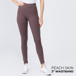 Wholesale mix Brand peach skin leggings seamless chic must have every wardrobe