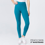 Wholesale mix Brand peach skin leggings seamless chic must have every wardrobe