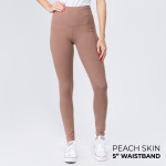 Wholesale mix Brand peach skin leggings seamless chic must have every wardrobe