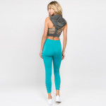 Wholesale next pilates class easy pull active leggings feature eye catching cri