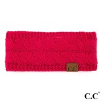 Wholesale hW Solid cable knit C C headwrap circumference acrylic