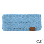 Wholesale hW Solid cable knit C C headwrap circumference acrylic