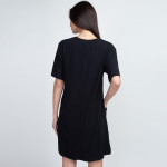 Wholesale solid color half sleeve tunic dress pockets Pack Breakdown pcs pack S